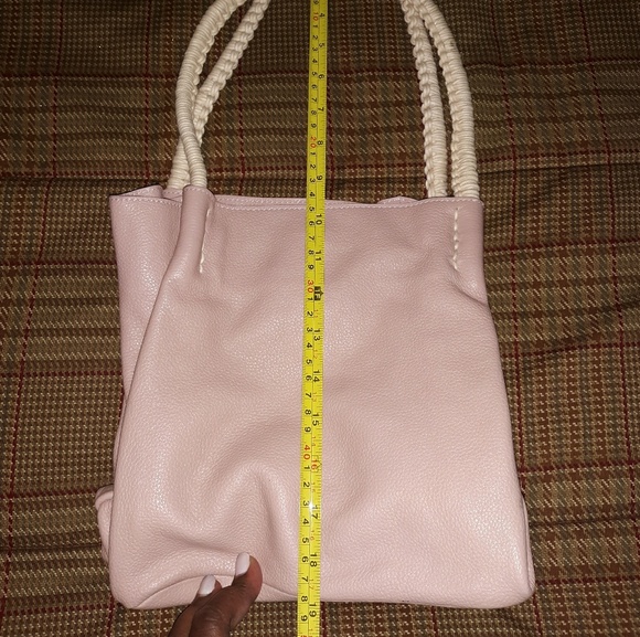 🌺CAPACCIOLI PEBBLED LEATHER Handbag - Picture 6 of 7